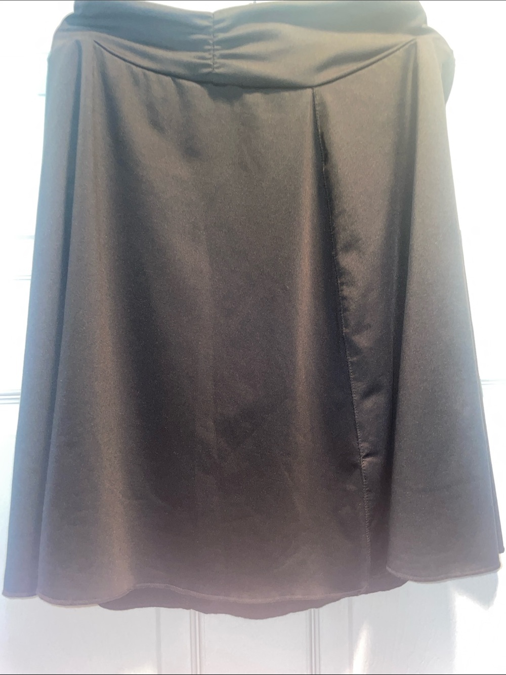 Classic Black A-Line Skirt, photos don’t do it justice.  Very pretty. Medium
